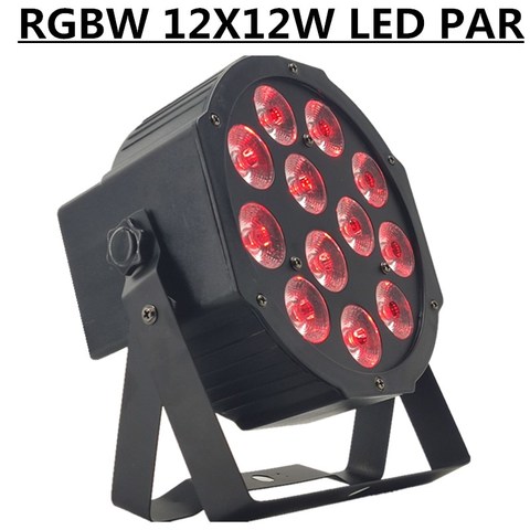 12X12W RGBW led Par light  dmx512  8GH led wash light professional stage dj equipment disco lights ► Photo 1/6