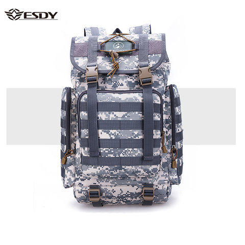 Outdoor Hiking Camping Bags Military Tactical Travel Pack Backpack Army Waterproof Bag For Men Multi-pocket Travel Rucksack ► Photo 1/6