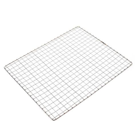 Stainless Steel Squares Holes Grill Barbecue Wire Mesh Multi-Purpose BBQ Grid Cooking Baking Rack Barbecue Grill ► Photo 1/6