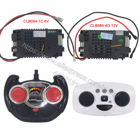 CLB084-4D children's electric car 2.4G remote control receiver controller,12V and 6V CLB transmitter for baby car ► Photo 1/4