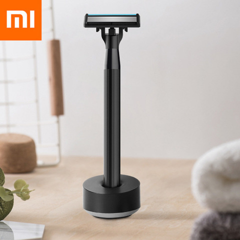 2022 New xiaomi mijia Men Razor shaver MI manual Original German importing Shaving head Magnetic Replace the Clip kit optional ► Photo 1/6