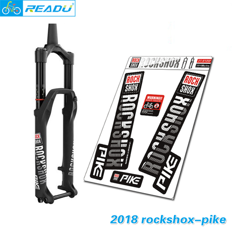 2022 ROCK SHOX SID BRAIN rockshox PIKE LYRIK mountain bike fork stickers MTB DH Road bicycle waterproof front fork decals films ► Photo 1/6