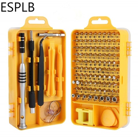 ESPLB 108 in 1 Screwdriver Set Multi-function Precision Screwdriver Mobile Phone PC Computer Electronic Home Hand Repair Tools ► Photo 1/6