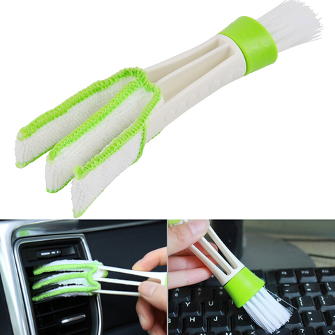 Car Clean Brush Cleaning Accessories Car Auto Air Conditioner Vent Cleaner Blinds Keyboard Dust Computer Car-styling Clean Tools ► Photo 1/6