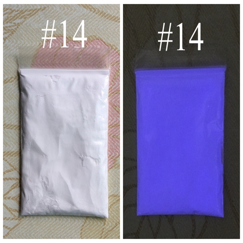14 colors for choose,Luminescent powder phosphor powder for DIY Paint 10g/bag,nail polish glow powder,glow in the dark powder ► Photo 1/6