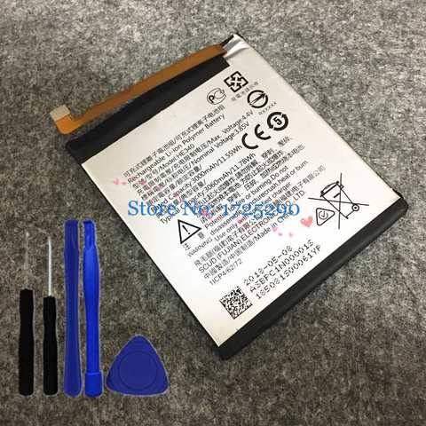 New high quality 3060mAh HE340 Battery For Nokia 7 7.1 TA-1041 Batteries Bateria +Tools ► Photo 1/1