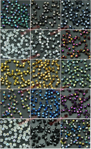 High quality 4mm 200pcs AAA Bicone Austrian crystals loose beads ball supply AB color plating ,bracelet necklace Jewelry Making ► Photo 1/1