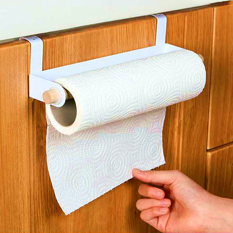 1pc Hanging Paper Towel Holder