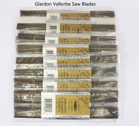 Glardon Vallorbe Saw-blades 0/0-8/0 Jewelry Saw Blades Swiss Sawblades Jewelry tools and equipment jewelry tools ► Photo 1/5