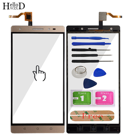 Mobile Touch Screen Front For Lenovo PHAB 2 Plus Touch Screen Front Glass Digitizer Panel Sensor TouchScreen Adhesive Tools ► Photo 1/6