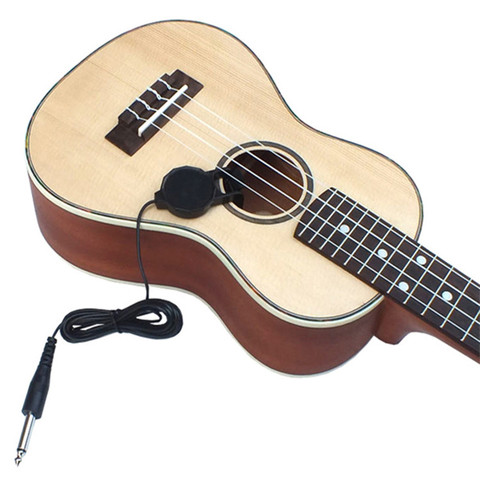 Professional Acoustic Ukulele Violin Pickup Microphone Electric Folk Wooden Hawaiian Guitar Sound Transducer Amplifier ► Photo 1/1