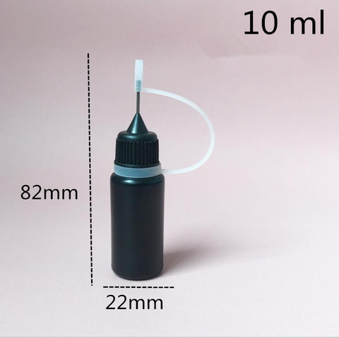 10 PCS 10 30 ML Black Plastic Bottles Essential Oil And Fragrance Supplement Packaging Container Small Hole Filling ► Photo 1/4