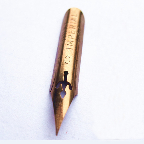 Oblique English Calligraphy Copperplate Script Dip Pen Nib ► Photo 1/6