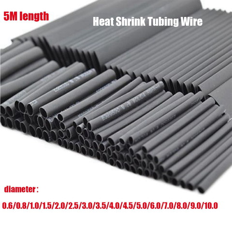 Termoretractil tubo Heat Shrink Set Cable Sleeve Heat Shrink Tubing Tube Wrapped Braided Sleeving Cables Thermo Retractable ► Photo 1/6