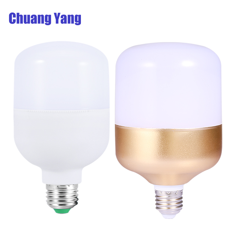 E27 LED Bulb High Power 5W 10W 15W 20W 30W 40W Energy Saving Light Lamp 220V 