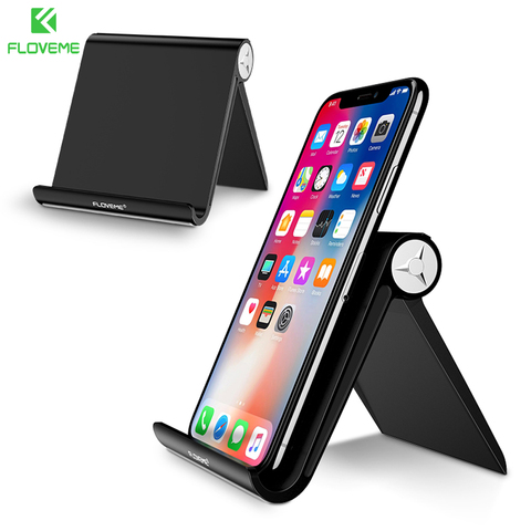 FLOVEME Desk Phone Holder For iPhone Samsung Smartphone Stand Holders Mount For iPad Adjustable Tablet Stand Holder Drop Ship ► Photo 1/6