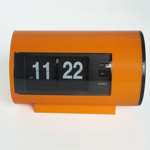 Retro Table Clock Auto Flip Clock 12 Hours AM/ PM Format Display Timepiece Desk Clock Flip Page Turning  Clocks ► Photo 1/6