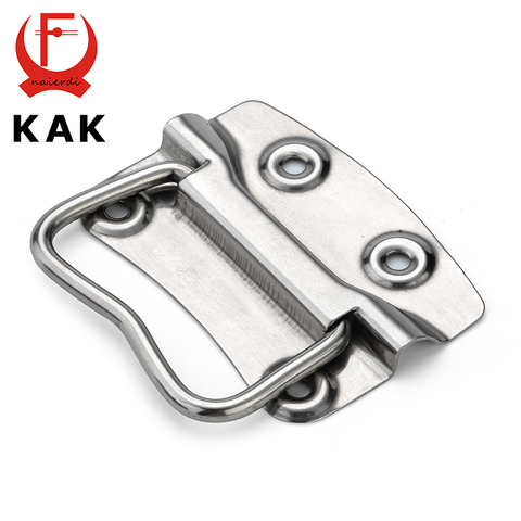KAK-J203 Cabinet Handle Wooden Case Knobs Tool Boxes Stainless Steel Handles Kitchen Drawer Pull For Furniture Hardware ► Photo 1/6