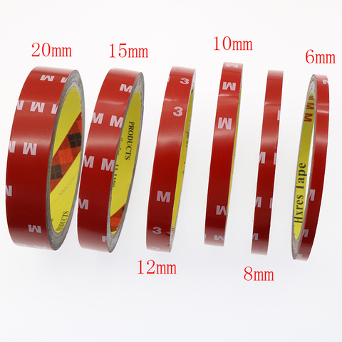 Office Special Double-Sided Tape 3M VHB Gray Strong Permanent Acrylic Foam Tape Stationery Supply Strong Tape 6/8/10/12/15/20 Mm ► Photo 1/6