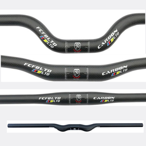 FCFB carbon fiber bicycle handlebar matt glossy mountain bike