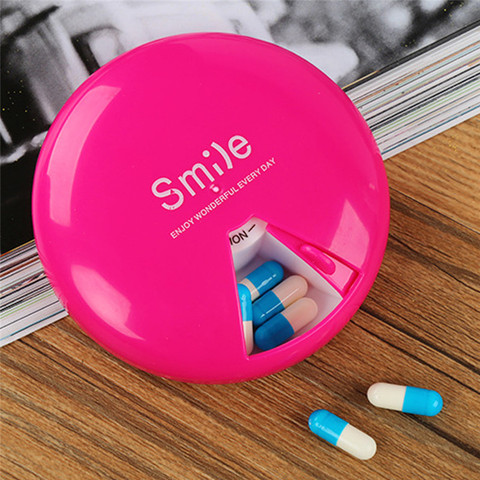 1 PC 4 Colors 7 Days Weekly Tablet Pill Medicine Box Holder Storage Organizer Container Case Pill Box Splitters ► Photo 1/6