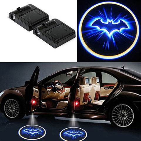 SEKINEW Wireless Car Bat Logo Door Decor Light Shadow LED Welcome Laser Projector Lamp Interior Accessories Ornaments ► Photo 1/6