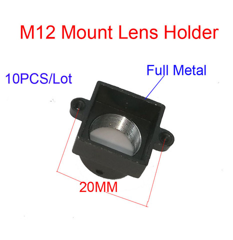 DIY 10PCS/Lot M12 MTV Mount Interface Full Metal CCTV Security Camera Lens Holder Support PCB Board Module Lens Mount Connector ► Photo 1/2