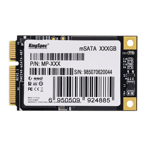 Sale kingspec msata half 64GB SSD Hard Drive HDD solid state drive 3*2.35cm  For Asus SAMSUNG TOSIBA SanDisk. Free shipping - Price history & Review