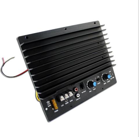 Cheap 200W high car amp power 12V car amplifier in active subwoofer amplifier single gun road car subwoofer amplifier board ► Photo 1/6