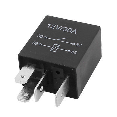 DC 12 Volt 30A 4 Pin Pins Auto Vehicle Motorbike Boat Lamp Relay ► Photo 1/2
