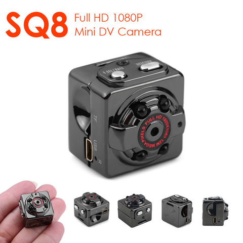 SQ8 Mini DV Secret Camera Espia HD 1080P Wearable Video Voice Camcorder Motion Detection Sensor Micro Bike Cam - Price history & Review | AliExpress Seller Camera Espia Store | Alitools.io