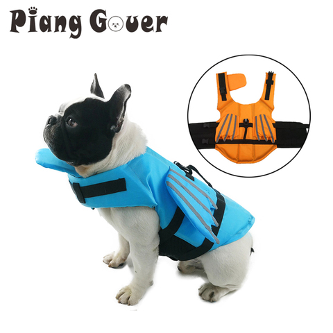 Dog Vest Summer Pet Life Jacket Dog Safety Swimwear Pet Swim Suit Dog Life Jackets With Reflective Wing ► Photo 1/6