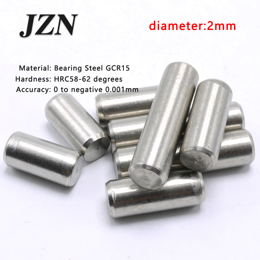 M1 M1.5 M2 304 Stainless Steel Dowel Pins Parallel Pin Roller Pin Bearing Needle