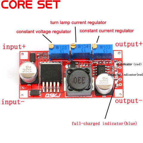 LM2596 DC-DC Step Down CC CV Power Supply Module 7V-35V To 1.25V-30V 3A Adjustable Voltage Regulator Converter LED Driver ► Photo 1/4