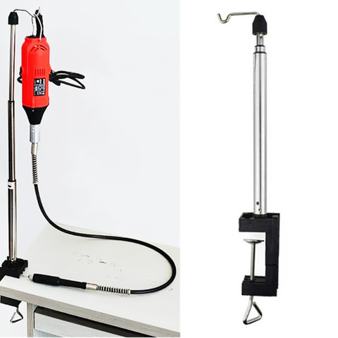 Dremel Holder Hanging Bracket Small Electric Grinder Shelf Frame Hook Drill Power Accessories Tools 250-650mm Height Adjustment ► Photo 1/5