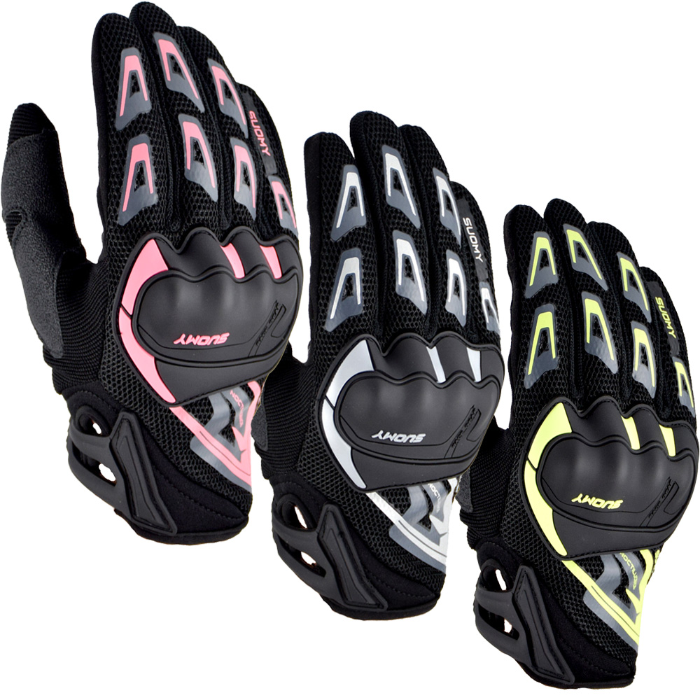 SCOYCO 2019 Women Motorcycle Gloves Touch Screen Breathable Anti-skid Shockproof MBX/MTB/ATV Cycling Glove Motorbike Gloves Pink, M