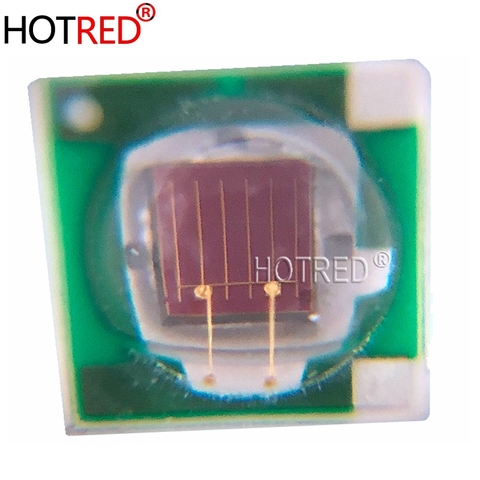 100PCS Epileds 3W 3535 SMD Deep Red High Power 660NM Plant Grow LED Light Diode lamp with 20mm/16mm PCB Board ► Photo 1/6
