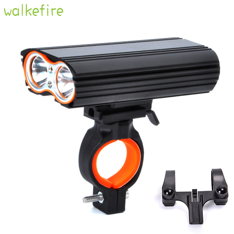 Rainproof Bicycle Lights 2 XM-L T6 LED Lumiere velo USB Rechargeable Led Lamp Torch Flashlight Cycling Sports safety Tail light ► Photo 1/6