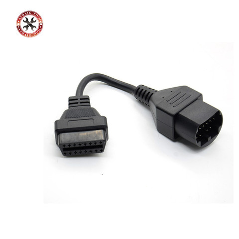 A+++ High Quality 17Pin to 16Pin OBD 2 Cable For Mazda 17 Pin Male to 16 Female Connector Line OBD2 Scan Diagnostic-Tool 17-Pin ► Photo 1/6