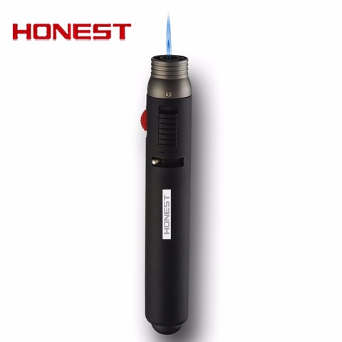 Double Use Pencil Torch Jet Lighter Cigarette Gas Lighter Kitchen Gadgets BBQ Candle Lighter Windproof Welding Torch Lighter ► Photo 1/6
