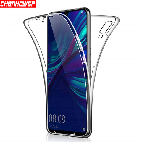 360 Double Silicon Case For Huawei P30 P20 Pro P10 P9 P8 Lite 2017 P Smart Y5 Y6 Y7 Y9 2022 Mate 20 Honor 10 Lite 10i 8A Cover ► Photo 1/6