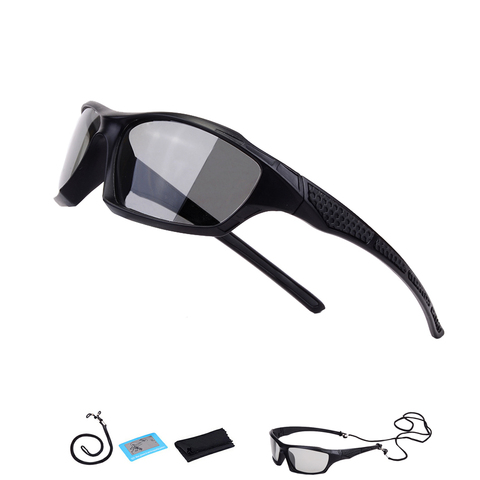 Polarized and Photochromic Fishing Eyewear Sports Polarized Glasses Men Women Cycling Driving Fishing Sunglasses with Rope ► Photo 1/6