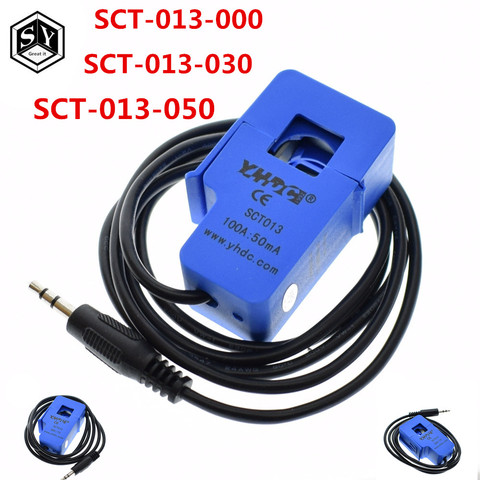 1PCS Great IT Non-invasive Split Core Current Transformer AC current sensor 100A 30A 50A  SCT-013-000  SCT-013-030  SCT-013-050 ► Photo 1/6
