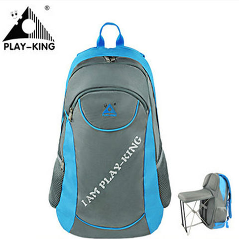PLAYKING  Outdoor Backpack Fishing Folding Backpack Multifunction Sport Bag Outdoor Travel Nylon Polyester Backpacks Woman C1313 ► Photo 1/1