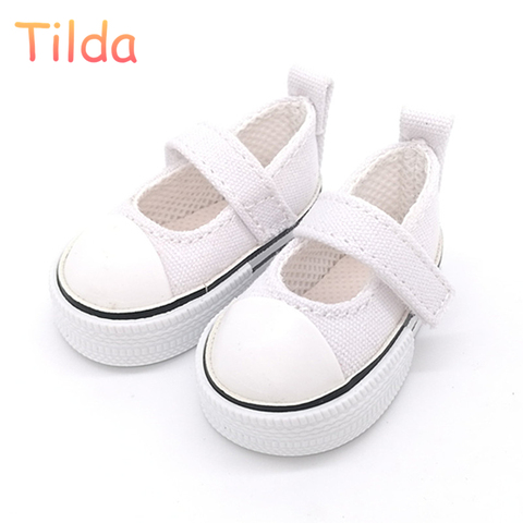 Tilda 6cm Toy Shoes For Doll Paola Reina 32cm,Fashion Sneakers for Dolls,1/4 Bjd Toy Shoes for Corolle Accessories for Dolls ► Photo 1/6