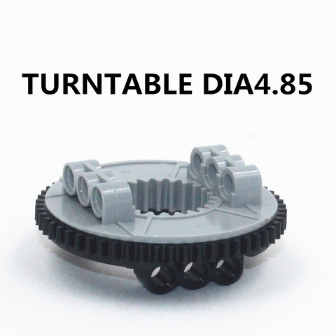 Building Blocks BulkTechnic Parts 2pcs TURNTABLE DIA4.85 compatible with lego for kids boys toy NOC4624645 ► Photo 1/3