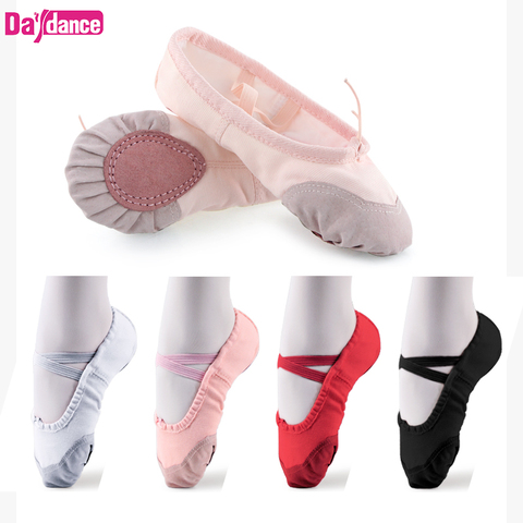 Girls Kids Pointe Shoes Dance Slippers High Quality Ballerina Boys Children Practice Shoes For Ballet ► Photo 1/6
