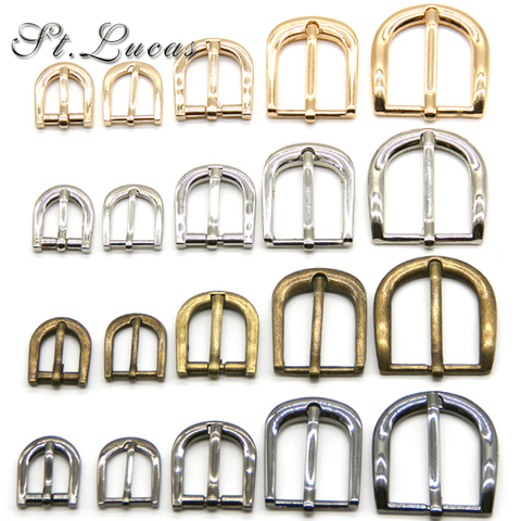 10pcs/lot 11mm/13mm/15mm/20mm/25mm silver bronze gold Square metal shoes bag Belt Buckles decoration DIY Accessories Sewing ► Photo 1/6