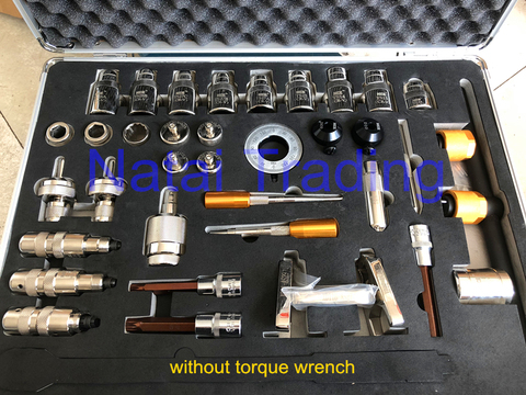 2022 New 38pcs common rail injector disassembling dismantle tool kits diesel injector repairing tools ► Photo 1/1