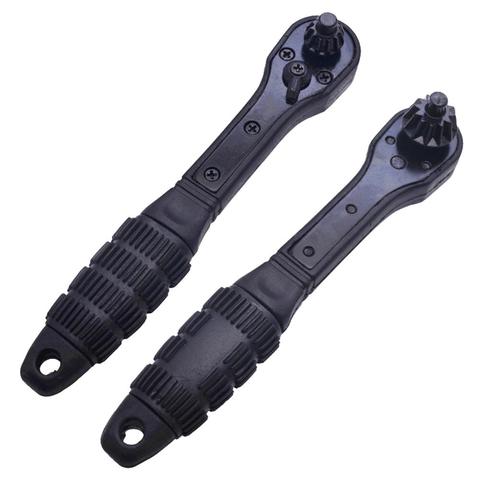 2 in1  Double Head Wrench Chuck Key Wrenches Ratchet Dual-Use Spanner Woodworking Power Hand Tool New Hot ► Photo 1/6